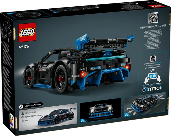 LEGO-42176 Technic Porsche GT4 e-Performance Yarış Arabası - 7