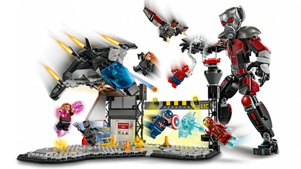 LEGO-76314 Marvel Kaptan Amerika: Kahramanların Savaşı Aksiyon Savaşı - 3