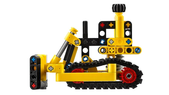 LEGO-42163 Technic Ağır İş Buldozeri - Resim 4