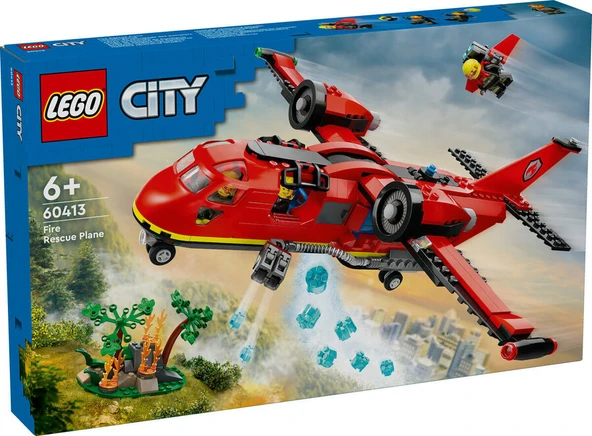 LEGO-60413 City İtfaiye Kurtarma Uçağı