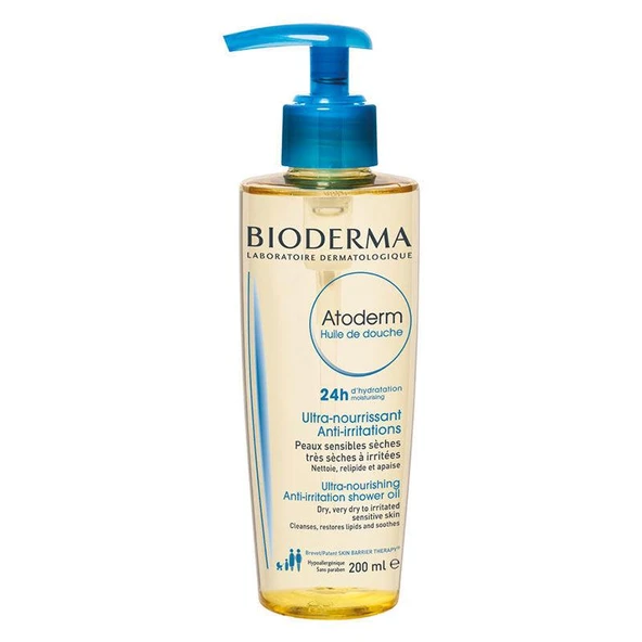 Bioderma Atoderm 24h Huile de Douche 200ml - Diş Beyazlatıcı Köpük