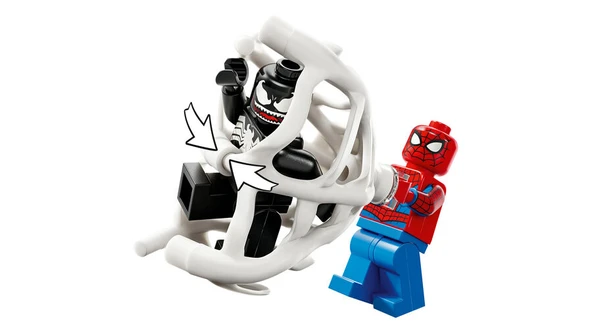 LEGO-76309 Marvel Örümcek Adam, Venom Arabasına Karşı - Resim 4