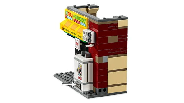 LEGO-76311 Marvel Spider-Verse: Miles Morales, Spot'a Karşı - Resim 12