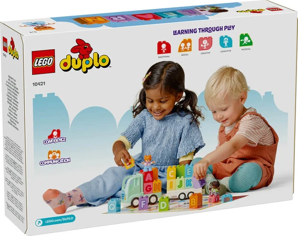 LEGO-10421 DUPLO Alfabe Kamyonu - 6