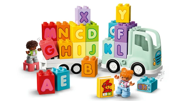 LEGO-10421 DUPLO Alfabe Kamyonu - 3