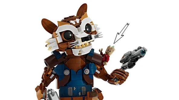 LEGO-76282 Marvel Rocket ve Bebek Groot - 6