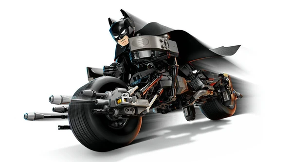 LEGO-76273 DC Batman™ Yapım Figürü ve Bat-Pod Motosiklet - Resim 2