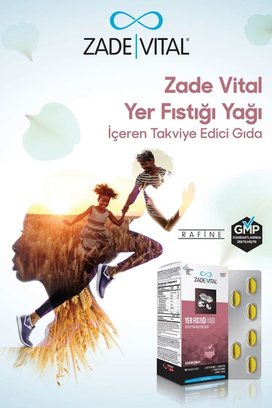 Zade Vital Yer Fıstığı Yağı Blister 60 Kapsül - 3