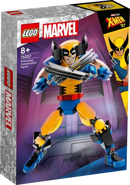 LEGO-76257 Marvel Wolverine Yapım Figürü