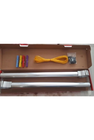 yamanlar pen Balkon Çamaşır Kurutma Askılıgı Alüminyum Küpeşte - 3