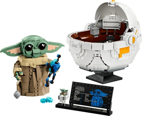 LEGO-75403 Star Wars™ Uçan Bebek Arabalı Grogu™ - 2
