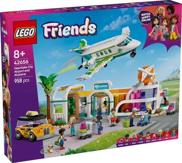 LEGO-42656 Friends Heartlake City Havaalanı ve Uçak