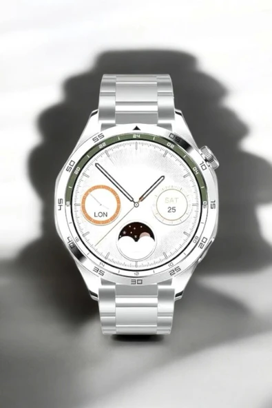 Akıllı Saat Titreşimli Amoled Ekran Uyku ve Sağlık Takibi Sesli Görüşme - Resim 3