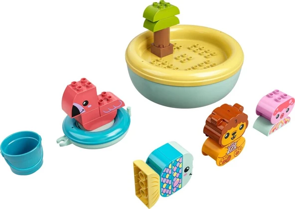 LEGO-10966 DUPLO Banyo Zamanı Eğlencesi: Yüzen Hayvan Adası - 2