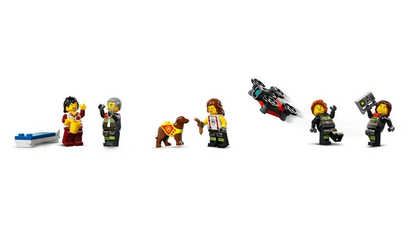 LEGO-60414 City İtfaiye Kamyonlu İtfaiye Merkezi - 4