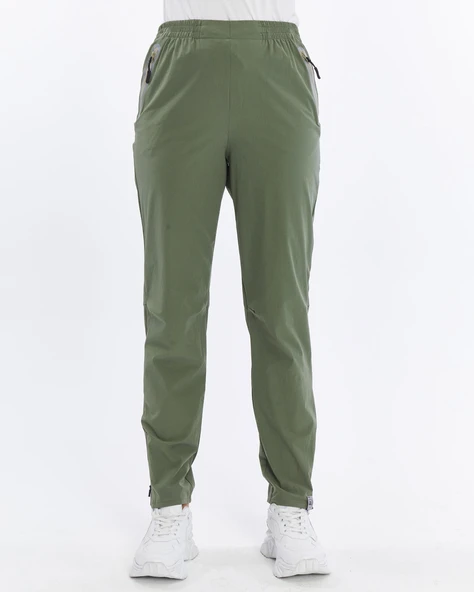 Mapamyumco Quick Dry Kadın Trekking Pantolon-HAKİ - Resim 3