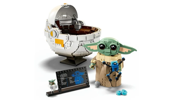 LEGO-75403 Star Wars Uçan Bebek Arabalı Grogu - 5