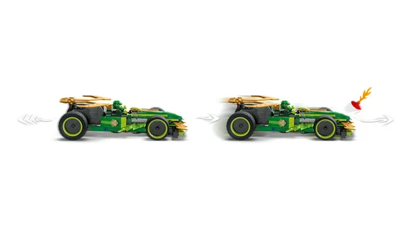LEGO-71828 NINJAGO Lloyd'un Çek-Bırak Yarış Arabası - 6