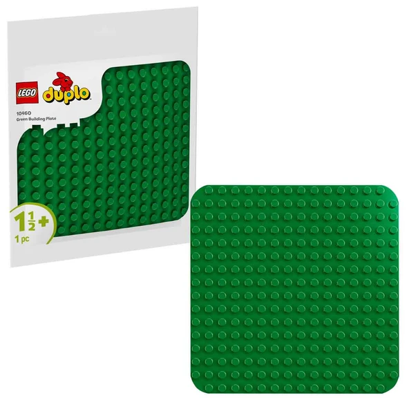 LEGO-10460 DUPLO Yeşil Yapım Plakası