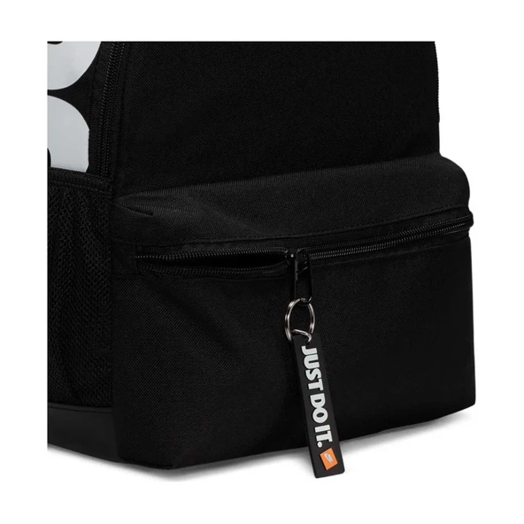 Nike Brasilia Just Do lt Backpack (MİNİ) Black/Black (Glossy White) Misc - 5