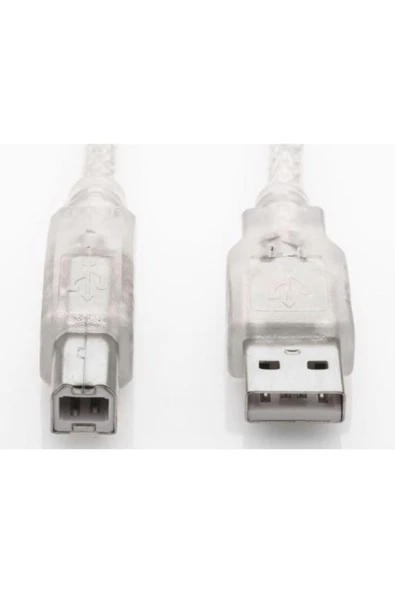 Sl-u2010 Usb 2.0 10m Şeffaf Yazıcı Kablosu