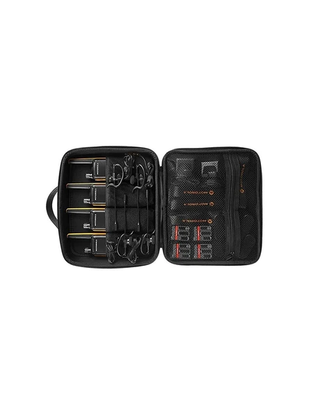 Motorola T82 Extreme Quadpack 4 Adet Pmr Telsiz  Ithalatçı Garantili Kulaklık Dahil - 2