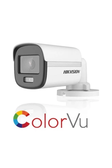 / HIKVISION 2MP BULLET 3.6MM COLOR-VU DS-2CE10DF0T-PF 20metre AHD Kamera