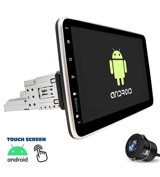 Twogo GO-i3 Tablet Multimedya Android 14 10.1 İnç HD 2+32 GB Oynar Başlık 4x60W Car Play Mirror Link