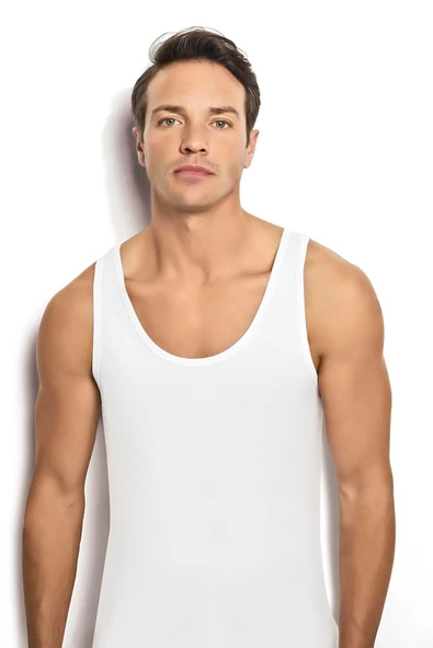 Jiber Erkek Ekonomik 2'li Kutulu Bambu Terletmez Atlet