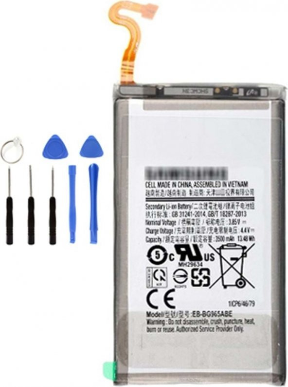 Elvita Samsung S9 G960 Batarya Pil  Tamir Seti