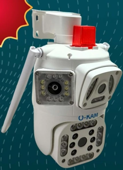 O-KAM Pro 3017 Wi-Fi 6MP PTZ Kamera ürün görseli