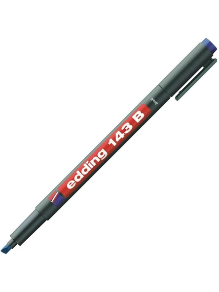 Edding Asetat Kalemi Permanent B Seri 1-3 MM Mavi 143 B - 2