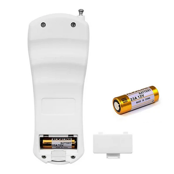 433MHz Kablosuz Uzaktan Kumanda 12 Buton Teleskopik Anten Garaj Otomatik Kapı Kepenk Bariyer Alarm Lamba Motor Kontrol Otopark Akıllı Ev Radyo Elcik EV1527 PT2264 2262 2260 2240 HCS301 - 3