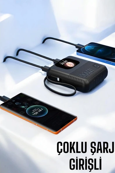 Akıllı Powerbank 10.000 MAH Müzik Dinleme Mesaj Gönderme Arama Cevaplama - 4