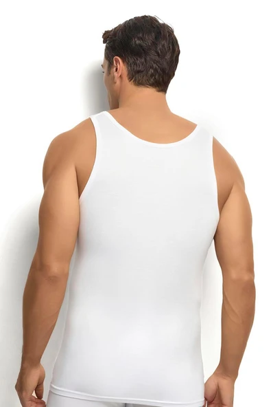 Jiber Erkek Ekonomik 2'li Kutulu Bambu Terletmez Atlet - 4