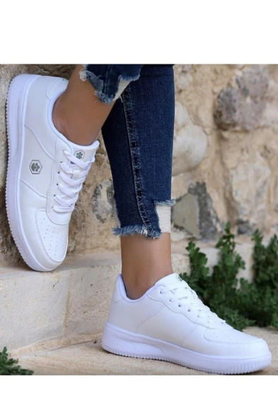 Lumberjack FINSTER WMN 5FX 101932159 Kadın Sneaker Ayakkabı Beyaz 36-40 - 2