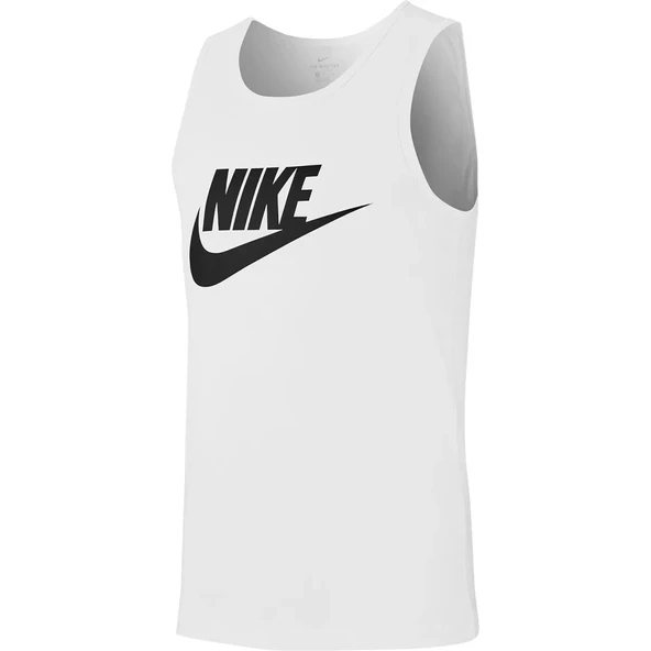 Nike Tank icon Futura Erkek Beyaz Antrenman Atleti