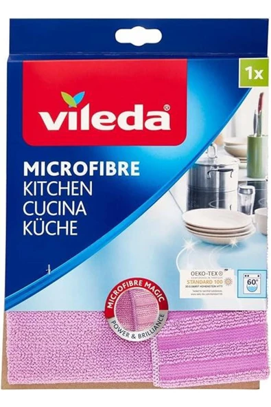 Vileda Vileda Mikrofiber Mutfak Bezi Tekli