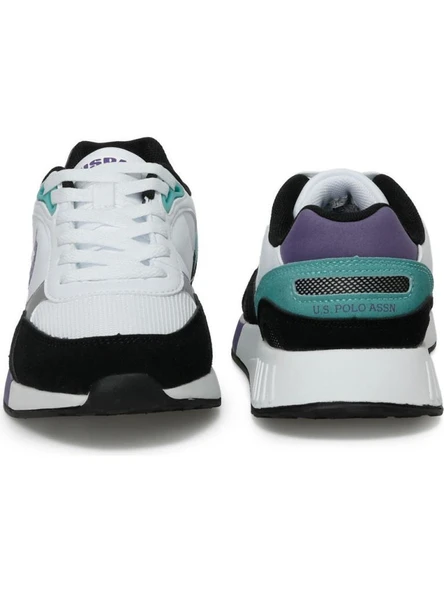 U.S.POLO ASSN LEMAR 4FX BEYAZ MOR COMFORT CASUAL SPOR AYAKKABI - 7