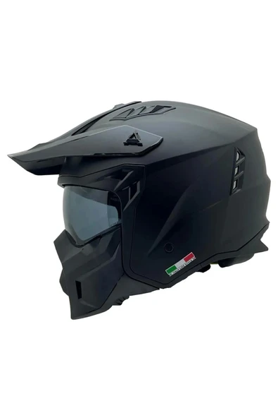 SWAY - FS-X1 SEUL FULLFACE KASK - MAT SİYAH - Large Beden