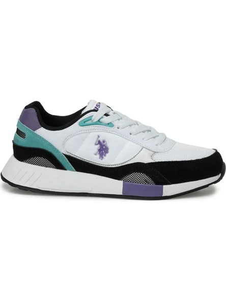 U.S.POLO ASSN LEMAR 4FX BEYAZ MOR COMFORT CASUAL SPOR AYAKKABI - 3