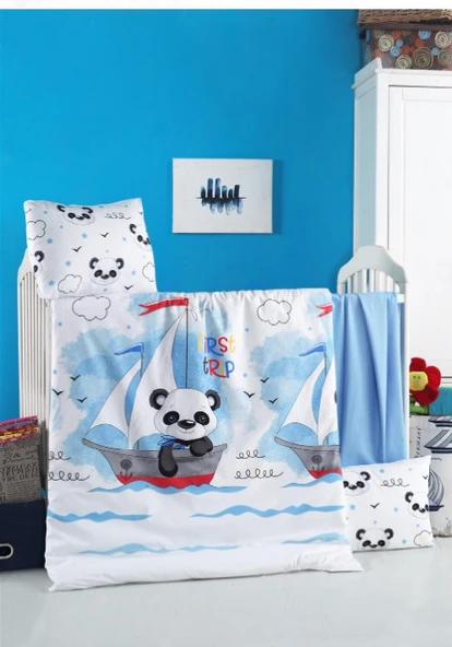 Nevresim Dünyası Patik Bebek Nevresim Takımı Trip