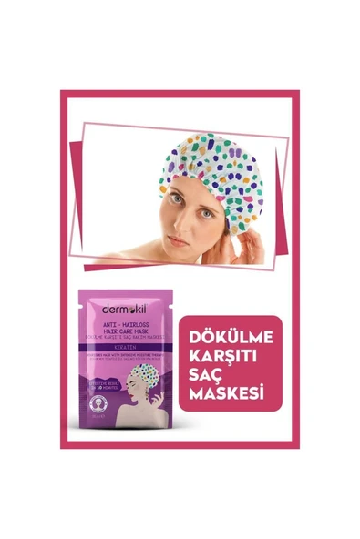 Dermokil Keratin Buhar Saç Bakım Maskesi 35 ml - 4