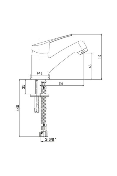 AR YAK 102188122 Lucia Lavabo Bataryası - 2