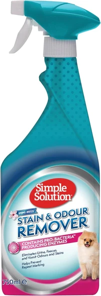 Simple Solution Leke ve Koku Giderici Sprey Bahar Esintisi 750ml