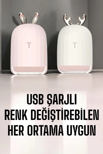 Hava Nemlendirici Aromaterapi Hava Temizleyici Renk Değiştirebilen - 2