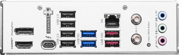 MSI MB B860 GAMING PLUS WIFI SOKET 1851 DDR5 8600MHZ(OC) 3xM.2 1x TB4 HDMI DISPLAY 5G LAN WIFI 7 ATX - 2