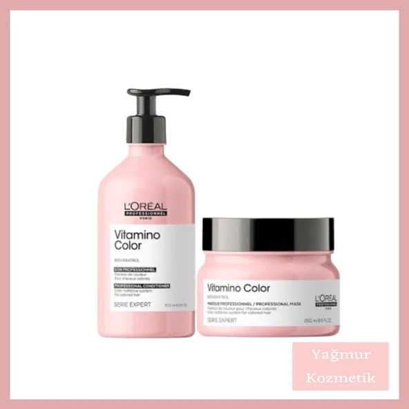 L'oreal Professionnel Serie Expert Vitamino Color Şpo 500ml +250ml maske ürün görseli
