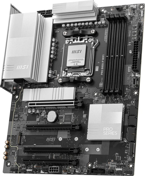 MSI PRO B850-P WIFI AM5 DDR5 8200MHZ(OC) HDMI 3x M.2 USB 10Gbs 5G LAN WI-FI 7 ATX - 2