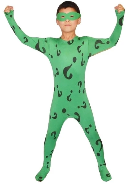 Riddler Bilmececi Kostümü - Resim 2